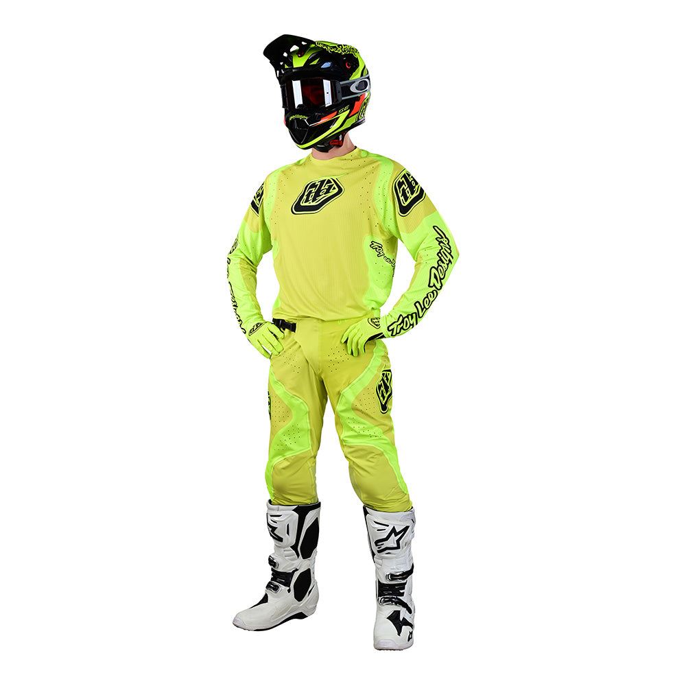 Troy Lee Designs 2024 Motocross Combo Kit SE Pro Ultra Sequence Flo Yellow